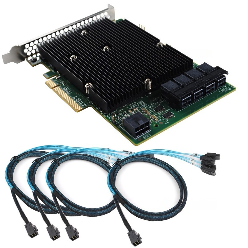 Lsi 9300 16I Hba It Mode - Scheda Adattatore HBA LSI SAS 9300-16I