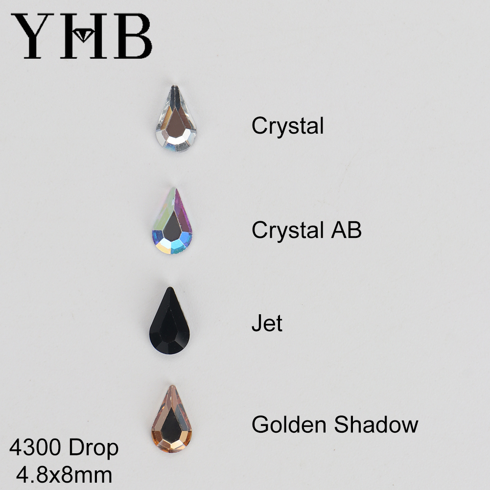 Platinum 8280 - Strass in vetro cristallo YHB con