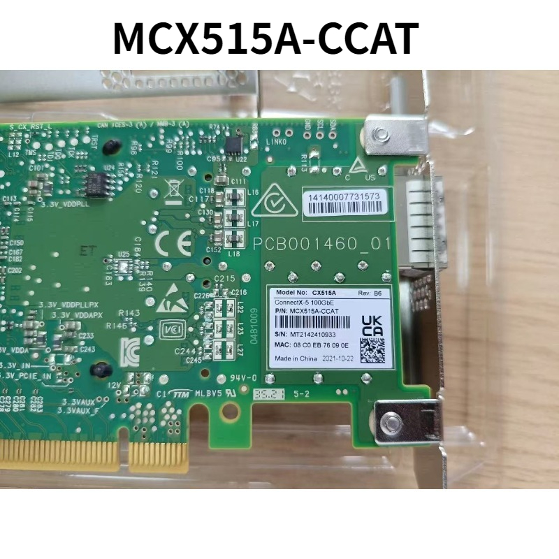 MCX515A-CCAT Mellanox ConnectX - 100Gbe Qsfp28 Network Card recensione e prezzo