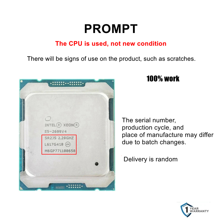 Processore Intel xeon E5 2699  - E5 2699 V4 recensione e prezzo